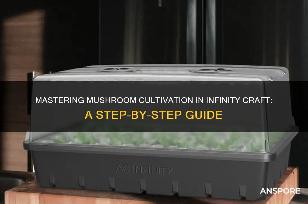 how to make mushrooms in infinity craft