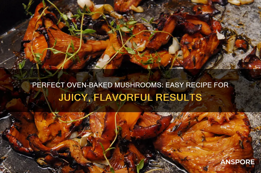 how to make mushrooms in oven