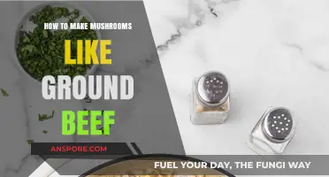 Transform Mushrooms into Beefy Crumbles: A Plant-Based Cooking Hack