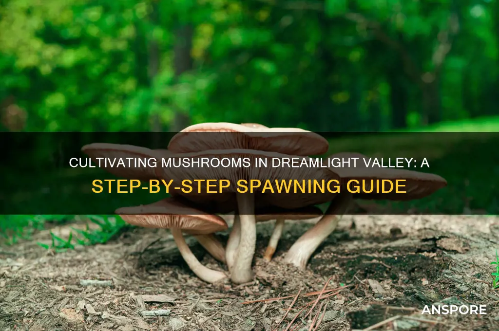 how to make mushrooms spawn dreamlight valley