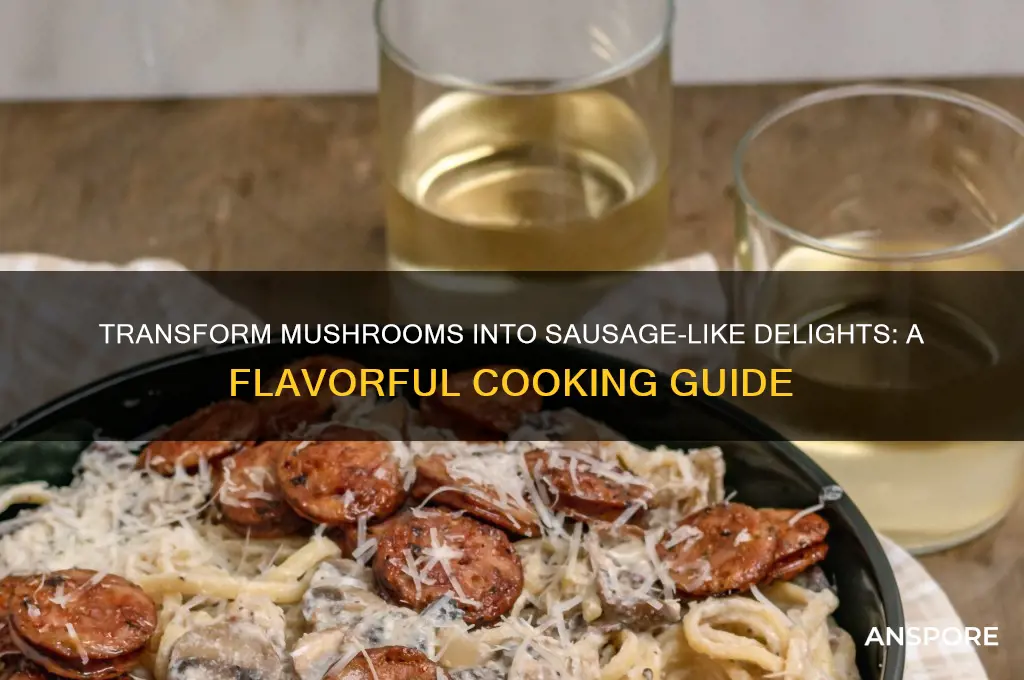 how to make mushrooms taste like sausage