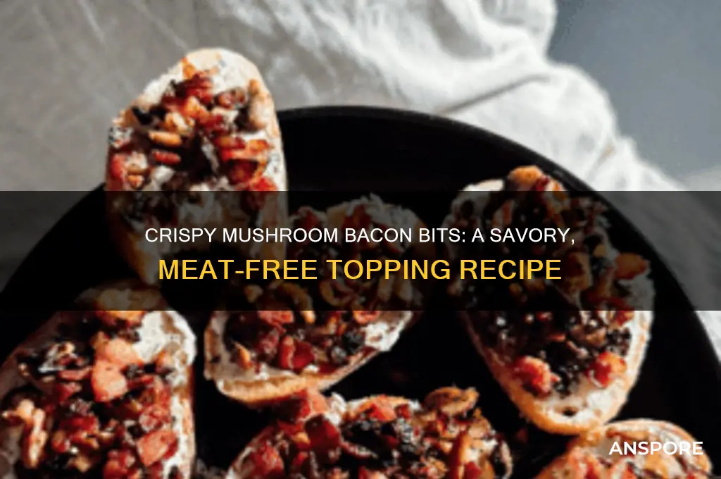 how to make mushrooms that taste like bacon bits