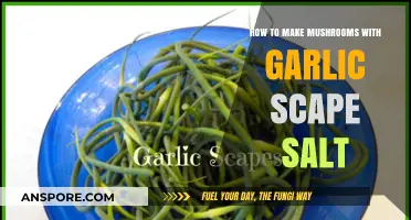 Savor the Flavor: Garlic Scape Salt-Seasoned Mushrooms Recipe Guide