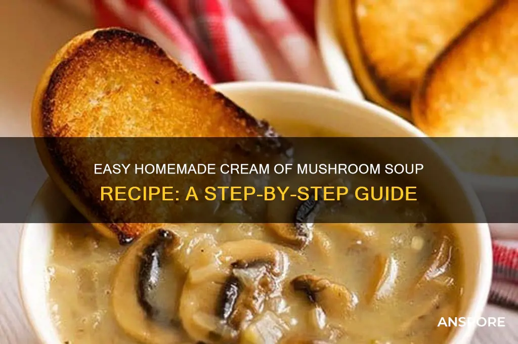 how to make my own cream of mushroom soup