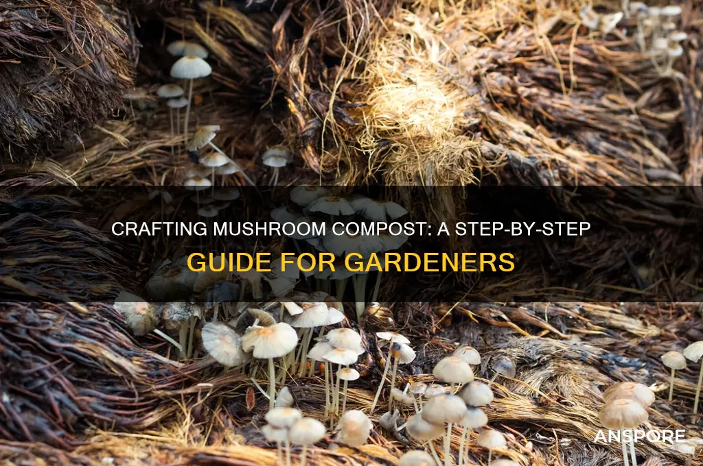 how to make my own mushroom compost