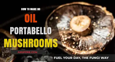 Healthy No-Oil Portobello Mushrooms: Easy, Flavorful, and Guilt-Free Recipe