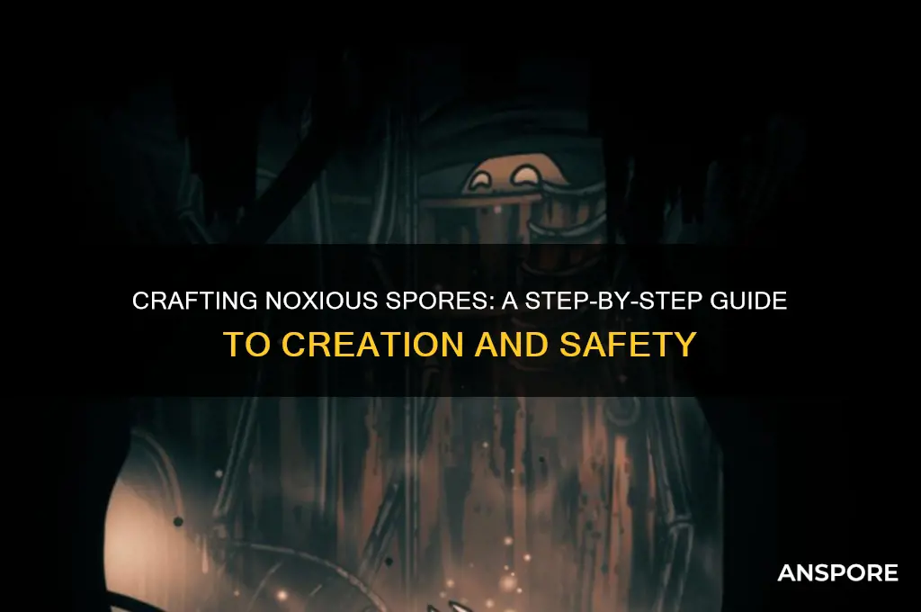 how to make noxious spore