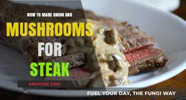 Perfect Steak Companion: Caramelized Onions and Sautéed Mushrooms Recipe Guide