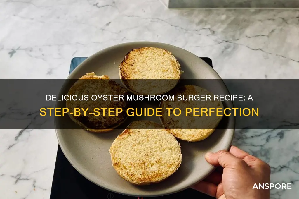 how to make oyster mushroom burger