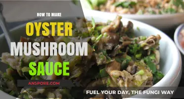 Crafting Creamy Oyster Mushroom Sauce: A Simple, Flavorful Recipe Guide