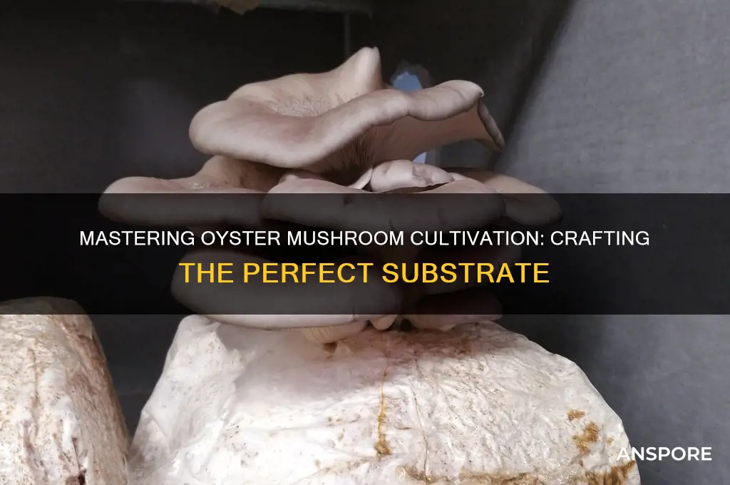 how to make oyster mushroom substrate