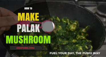 Easy Palak Mushroom Recipe: Creamy, Healthy, and Delicious Indian Dish