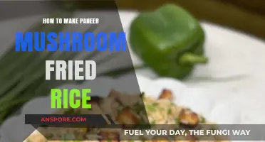 Paneer Mushroom Fried Rice: Quick, Flavorful, and Easy Recipe