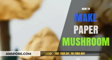 Crafting Whimsical Paper Mushrooms: A Step-by-Step DIY Guide