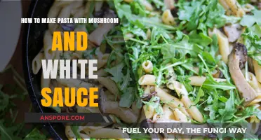 Creamy Mushroom Pasta: Easy White Sauce Recipe for Dinner