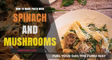 Creamy Spinach Mushroom Pasta: Easy Recipe for a Delicious Meal