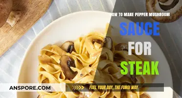 Rich Pepper Mushroom Sauce: Elevate Your Steak with This Easy Recipe