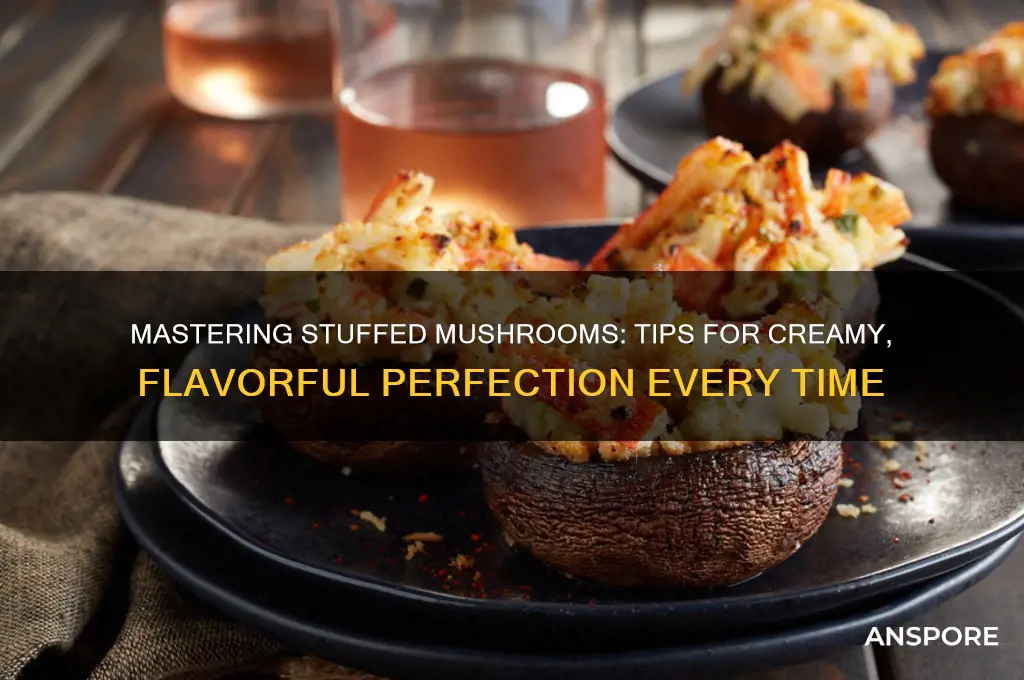 how to make perfect stuffed mushrooms