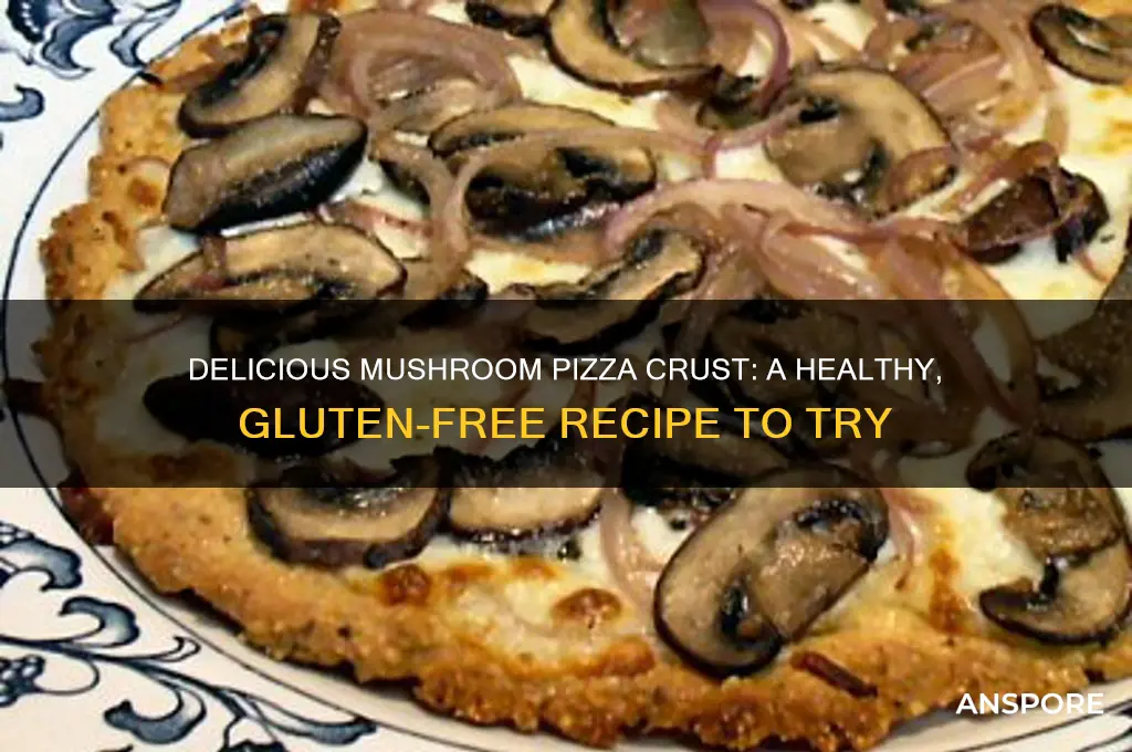 how to make pizza crust our of mushrooms