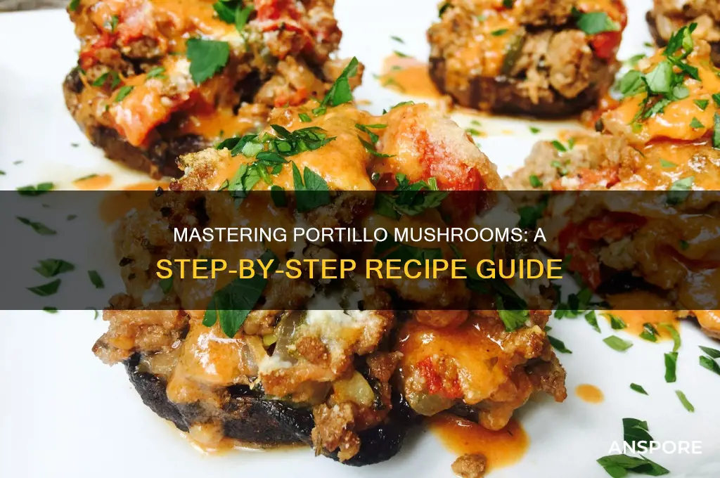how to make portillo mushrooms