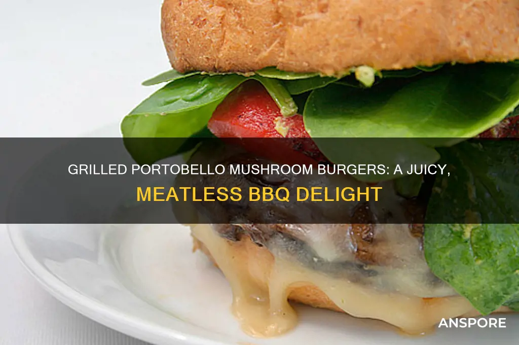 how to make portobello mushroom burgers on the grilled