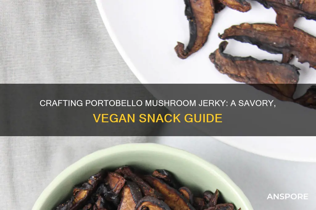 how to make portobello mushroom jerky