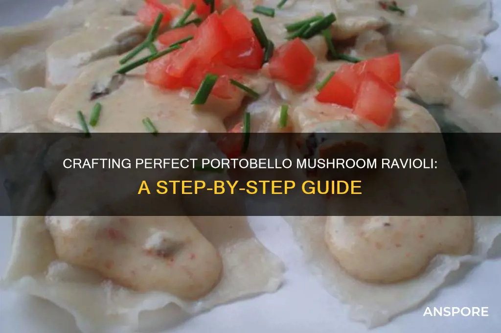how to make portobello mushroom ravioli
