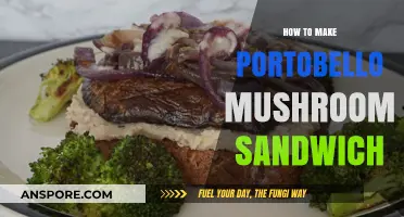 Delicious Portobello Mushroom Sandwich: Easy Recipe for a Hearty Meal
