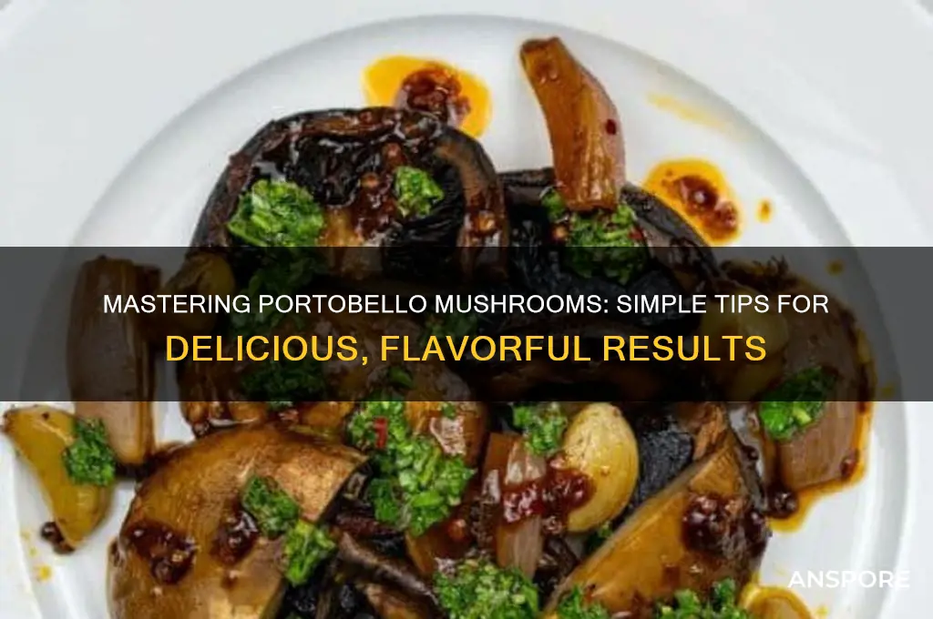 how to make portobello mushroom taste good