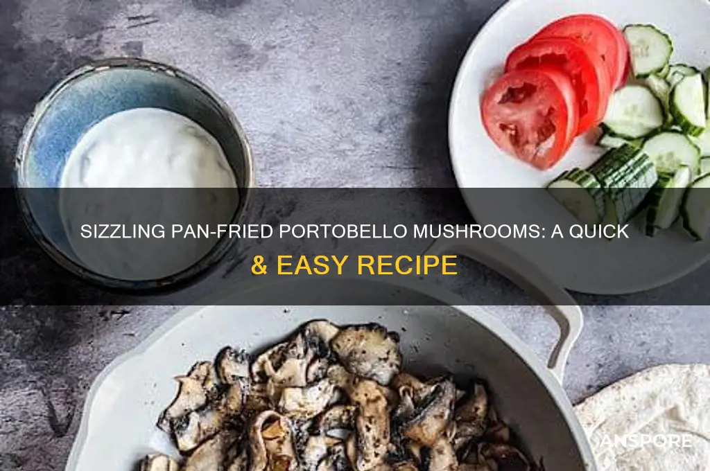 how to make portobello mushrooms in a pan