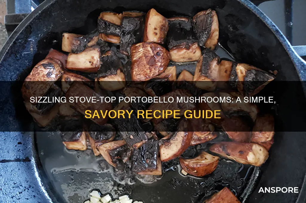 how to make portobello mushrooms on the stove