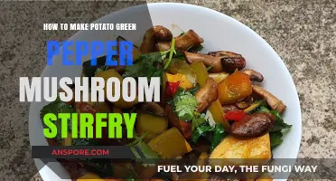 Quick Potato Green Pepper Mushroom Stir-Fry Recipe for Busy Cooks