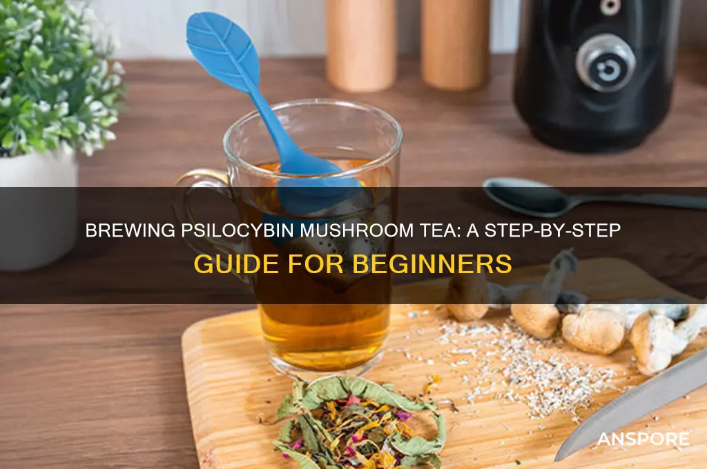 how to make psilocybin mushroom tea