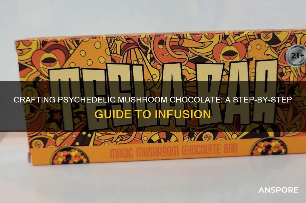 how to make psychedelic mushroom chocolate