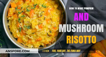 Creamy Pumpkin and Mushroom Risotto: A Cozy Autumn Comfort Food Recipe