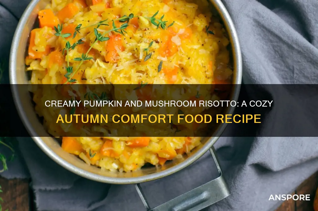 how to make pumpkin and mushroom risotto