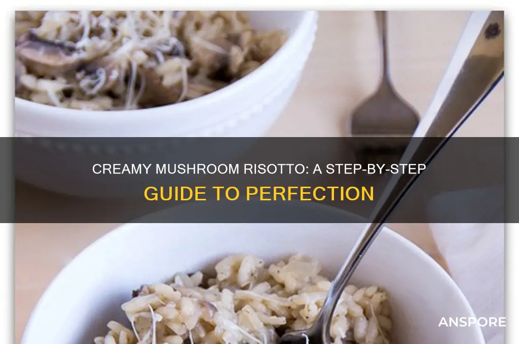 how to make risotto with mushrooms