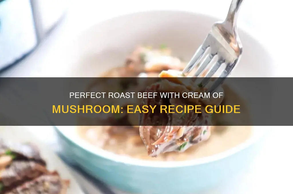 how to make roast beef with cream of mushroom