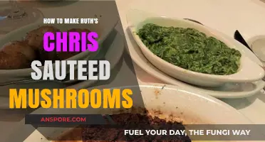 Master Ruth's Chris Sautéed Mushrooms: A Creamy, Garlicky Recipe