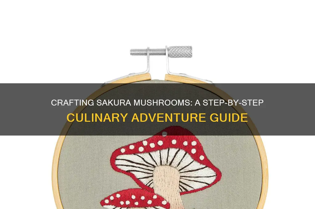 how to make sakura mushrooms