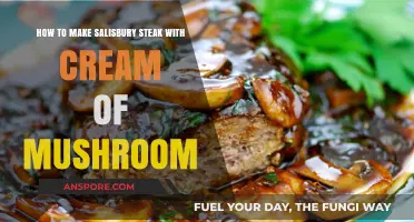 Creamy Comfort: Salisbury Steak with Mushroom Sauce Recipe