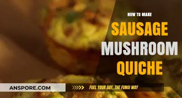 Sausage Mushroom Quiche: Easy Recipe for a Savory Breakfast Delight