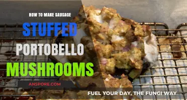 Delicious Sausage-Stuffed Portobello Mushrooms: Easy Recipe for a Hearty Meal