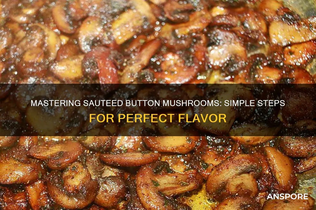 how to make sauteed button mushrooms
