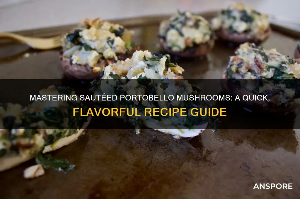how to make sauteed portobello mushrooms