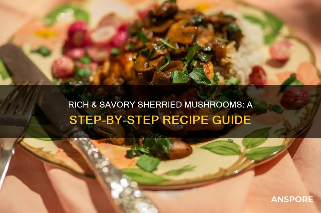 how to make sherried mushrooms