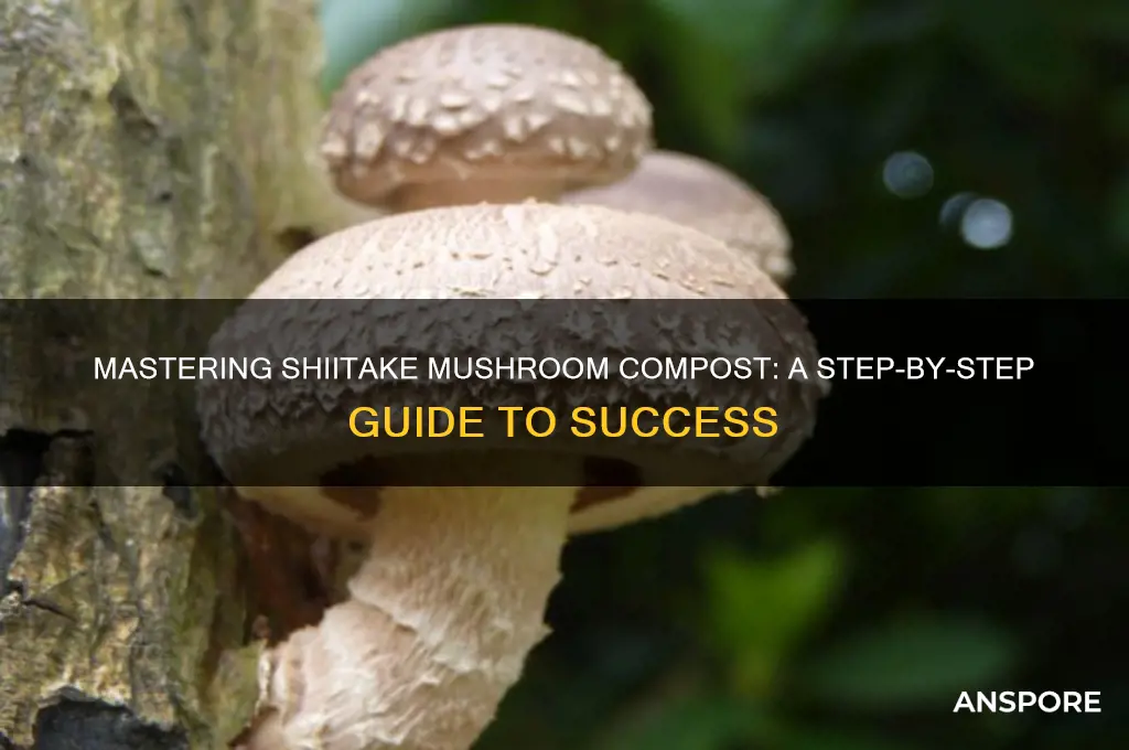 how to make shiitake mushroom compost
