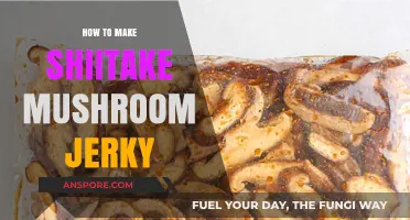Crafting Savory Shiitake Mushroom Jerky: A Delectable DIY Snack Guide
