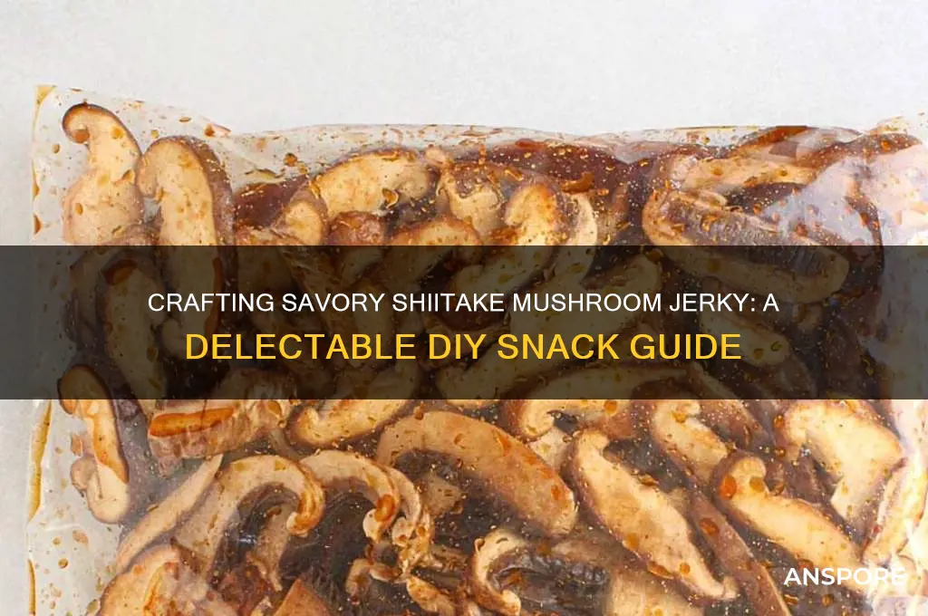 how to make shiitake mushroom jerky