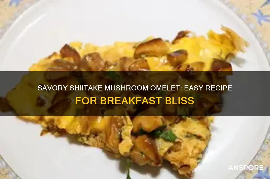 how to make shiitake mushroom omelet